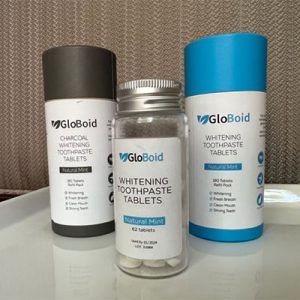 GloBoid zero-waste Whitening Toothpaste Tablets
