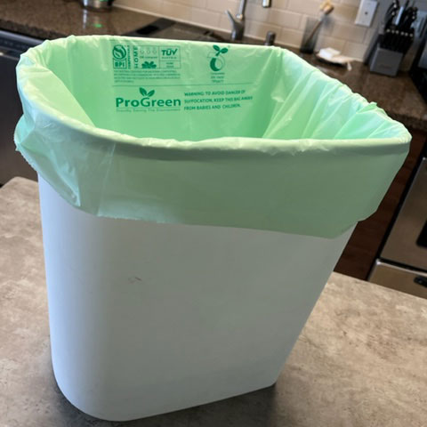 ProGreen compostable garbage bag