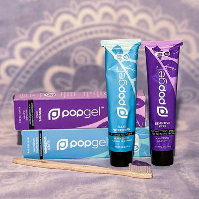 PopGel plastic-free toothpastes